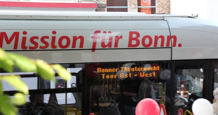 SWB Bus und Bahn ist Partner Bonner Theaternacht