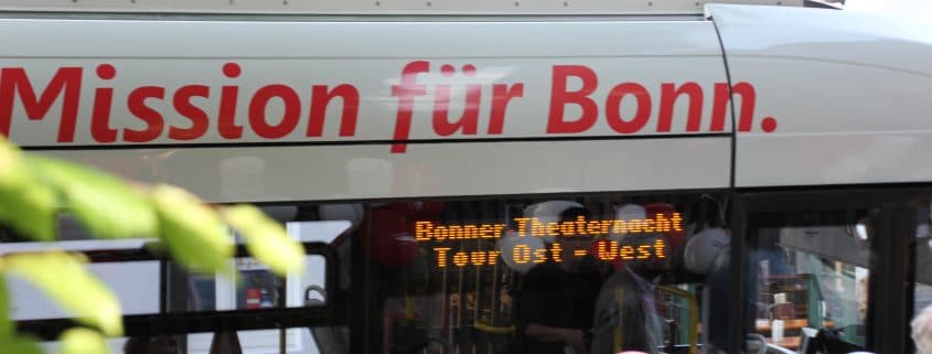SWB Bus und Bahn ist Partner Bonner Theaternacht