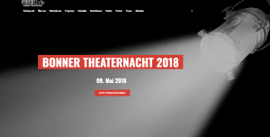 bonner theaternacht 2018 unsere neue webseite ist live